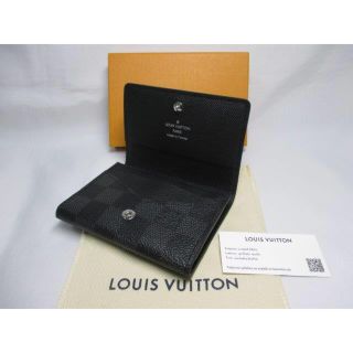 ルイヴィトン(LOUIS VUITTON)の未使用 ルイヴィトン ダミエ グラフィット N63338 名刺入れ カードケース(名刺入れ/定期入れ)