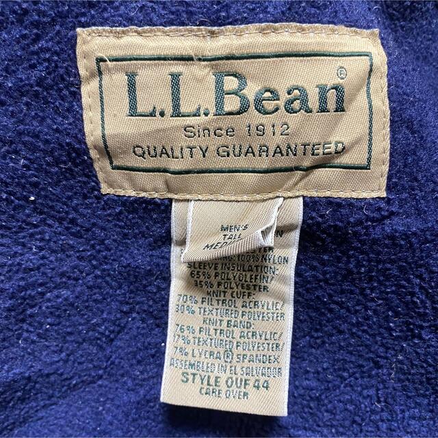L.L.Bean(エルエルビーン)の90s 古着 エルエルビーン ナイロンブルゾン フリース ロゴタグ ゆるだぼ メンズのジャケット/アウター(ブルゾン)の商品写真