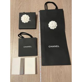 シャネル(CHANEL)のシャネル CHANEL ショップ袋 美品 3個セット売り(ショップ袋)