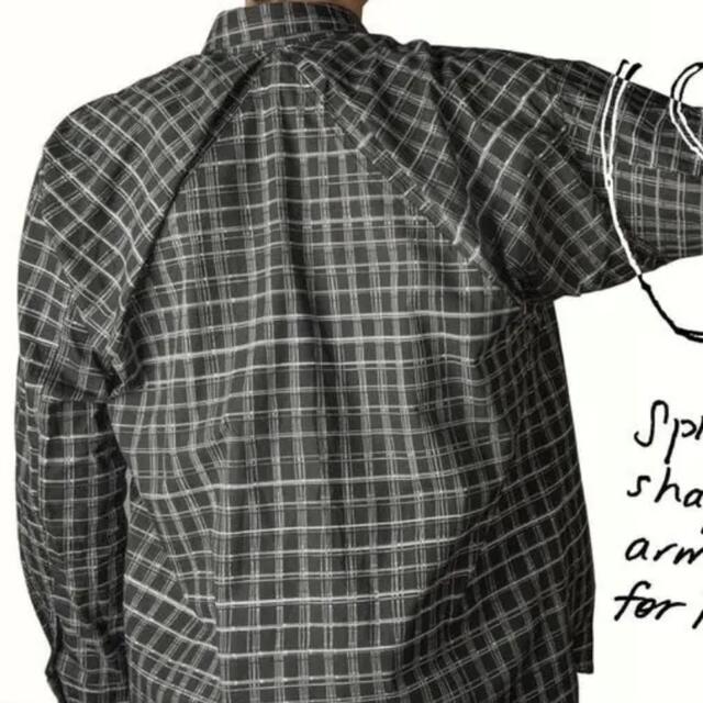 COMOLI(コモリ)のPOSTALCO/free arm shirt/フリーアームシャツ/サイズM メンズのトップス(シャツ)の商品写真