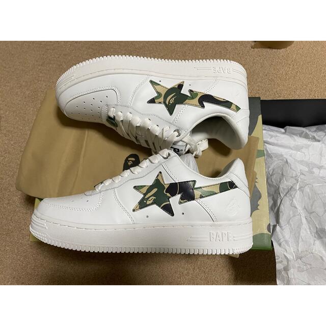 ABC CAMO BAPE STA グリーン 26CM - スニーカー