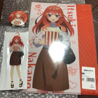 五等分の花嫁 中野五月 dmmスクラッチ アクリルスタンド クリアファイル(キャラクターグッズ)