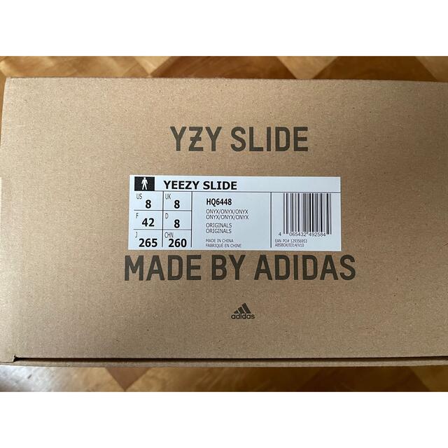 adidas(アディダス)の【新品・未使用】adidas yeezy slide onyx 26.5cm メンズの靴/シューズ(サンダル)の商品写真