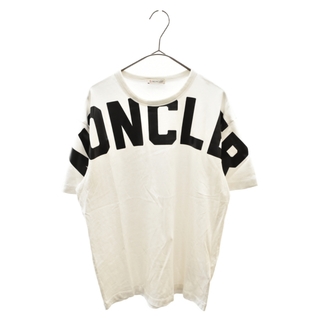 MONCLER - MONCLER モンクレール MAGLIA T-SHIRT ロゴバックプリント 半袖Tシャツ ホワイト
