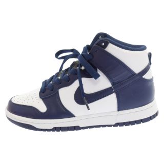 ナイキ(NIKE)のNIKE ナイキ DUNK HIGH CHAMPIONSHIP NAVY ナイキ ダンク ハイカットスニーカー チャンピオンシップ ネイビー DD1399-104 US6.5(スニーカー)