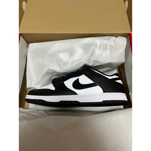 NIKE DUNK LOW BLACK&WHITE 28 panda パンダ