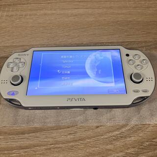 プレイステーションヴィータ(PlayStation Vita)のPlayStation®Vita クリスタル・ホワイト Wi-Fi(携帯用ゲーム機本体)