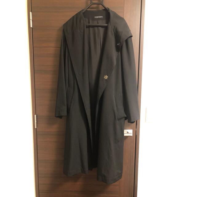 Yohji Yamamoto(ヨウジヤマモト)のヨウジヤマモト18aw フードコート メンズのジャケット/アウター(チェスターコート)の商品写真