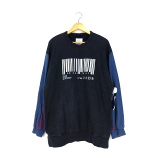 シャリーフ(SHAREEF)のSHAREEF(シャリーフ) 18AW BARCORD BIG SWEAT(スウェット)