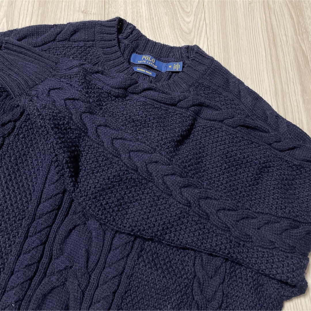 POLO RALPH LAUREN - ポロラルフローレン ケーブルニット POLO RALPH LAUREN - ポロラルフローレン ケーブルニット