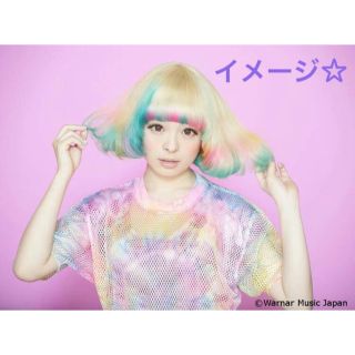 新品未使用☆廃盤 きゃりーぱみゅぱみゅ風ウィッグ(ショートストレート)