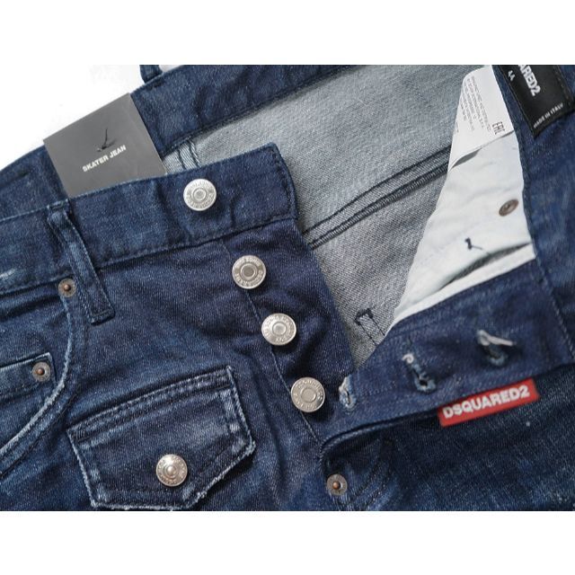大得価HOT】 DSQUARED2 - 新品10万21SSサイドジップSKATERスケーター