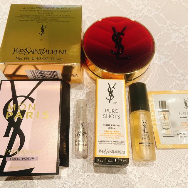 ⑥YSL クッションファンデ 美容液 香水ベースメイク/化粧品