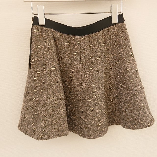 Laula ツィード素材 フレア スカート