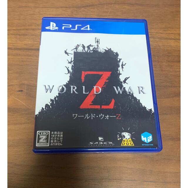 PlayStation4(プレイステーション4)のWORLD WAR Zワールド ウォーZ PS4日本語版 エンタメ/ホビーのゲームソフト/ゲーム機本体(家庭用ゲームソフト)の商品写真