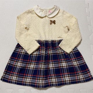 ミキハウス(mikihouse)の美品　ミキハウス　ワンピース　90(ワンピース)