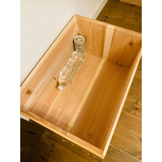 新品 蓋付 りんご箱 幅450 1箱 / 木箱 ウッドボックス 収納 新品 蓋付 りんご箱 幅450 1箱 / 木箱 ウッドボックス 収納