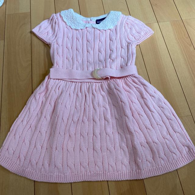 Ralph Lauren(ラルフローレン)のラルフローレン　ポロ　ワンピース 2T キッズ/ベビー/マタニティのキッズ服女の子用(90cm~)(ワンピース)の商品写真