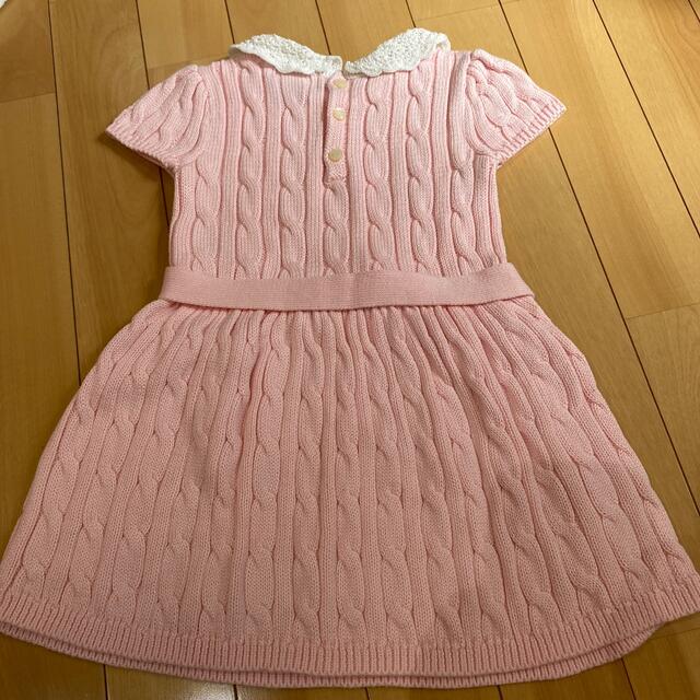 Ralph Lauren(ラルフローレン)のラルフローレン　ポロ　ワンピース 2T キッズ/ベビー/マタニティのキッズ服女の子用(90cm~)(ワンピース)の商品写真