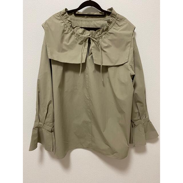 CLANE 2WAY BAB TOPS バブトップス ブラウス
