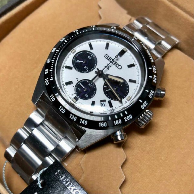 お買得!】 新品 - SEIKO セイコー 希少 パンダ SBDL085 スピード