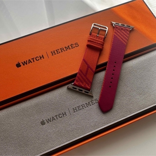 Apple Watch Hermes ジャンピング オレンジ ローズ メキシコその他