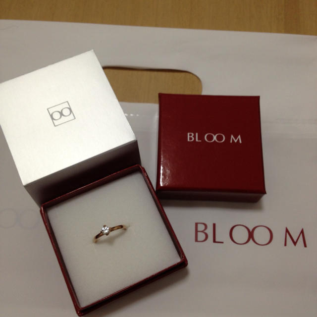 BLOOM(ブルーム)のBLOOMピンクゴールド指輪9号♡ レディースのアクセサリー(リング(指輪))の商品写真