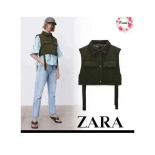 ザラ(ZARA)のZARA キルティング　ベスト(ベスト/ジレ)