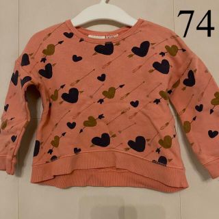 ザラキッズ(ZARA KIDS)のハート❤トレーナー74(トレーナー)