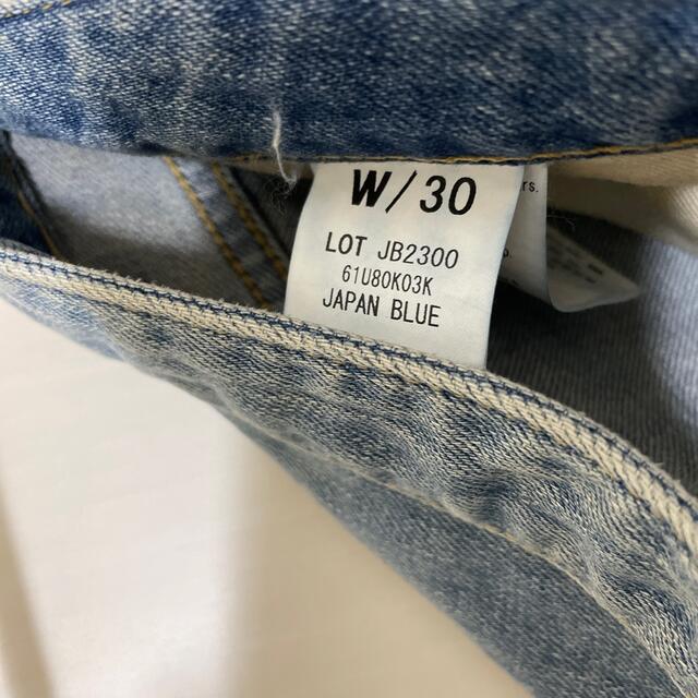 JAPAN BLUE JEANS Grove ダメージ加工デニム　 メンズのパンツ(デニム/ジーンズ)の商品写真