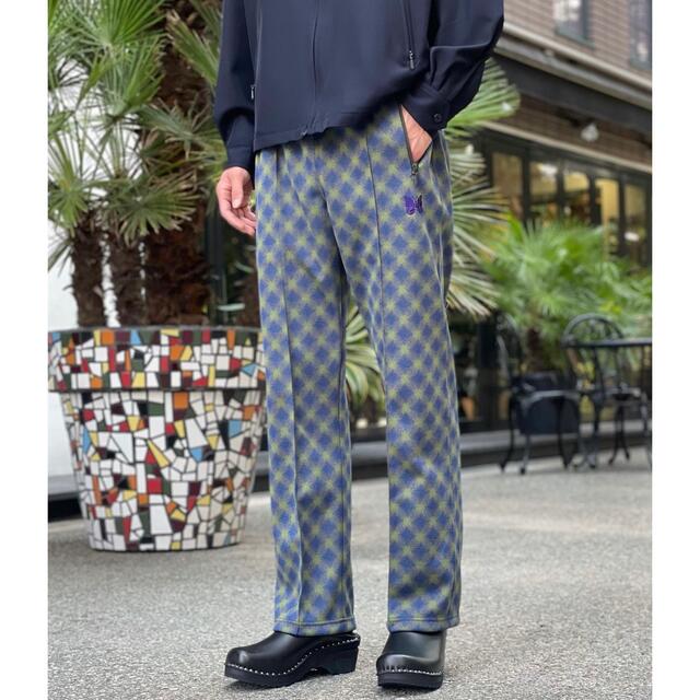 Needles(ニードルス)のneedles TRACK PANT - POLY JQ. トラックパンツ XS メンズのパンツ(その他)の商品写真