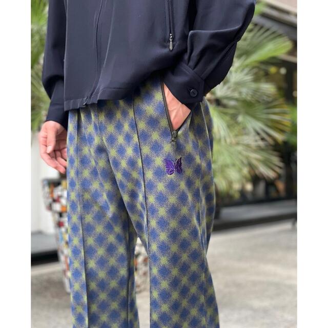 Needles(ニードルス)のneedles TRACK PANT - POLY JQ. トラックパンツ XS メンズのパンツ(その他)の商品写真