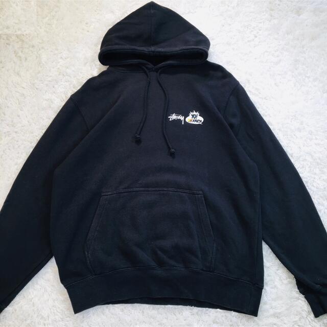 新作入荷!!】 stussy STUSSY×GANG パーカー Raps STARR×yo!MTVRAPS