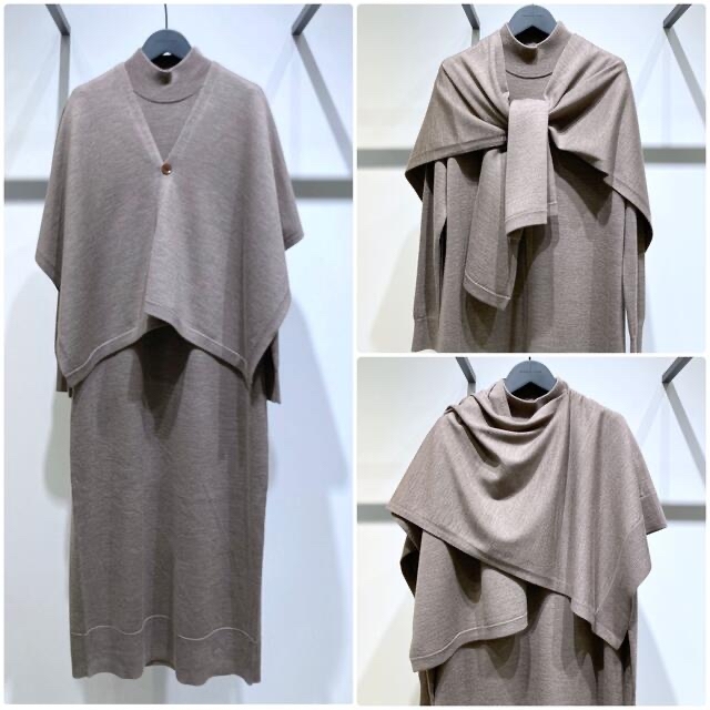 Theory luxe - theory luxe 21AW セオリーリュクス ストール付 Theory luxe - theory luxe 21AW セオリーリュクス ストール付