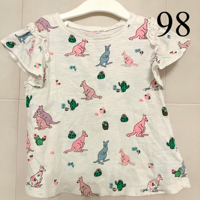 NEXT(ネクスト)のカンガルー🦘Tシャツ キッズ/ベビー/マタニティのキッズ服女の子用(90cm~)(Tシャツ/カットソー)の商品写真