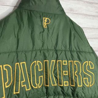 リバーシブル!!】NFL ✈︎刺繍 パッカーズ 中綿ブルゾン ゆるだぼ 肉厚