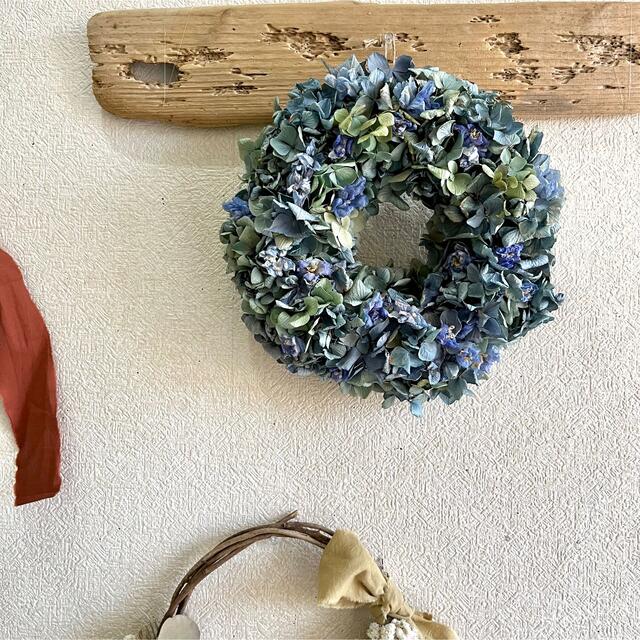 紫陽花リースの通販 by ハッピー♡リース、ブーケ、雑貨|ラクマ 紫陽花リースの通販 by ハッピー♡リース、ブーケ、雑貨|ラクマ