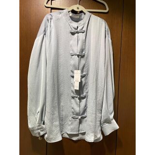 ページボーイ(PAGEBOY)の☆新品☆PAGEBOY サテンチャイナブラウス(シャツ/ブラウス(長袖/七分))