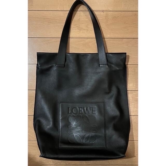 ロエベ LOEWE トート ショッパー アナグラム ブラック 黒 ユニセックス