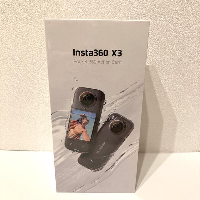 【新品・未使用】Insta360 X3　CINSAAQ/B 360°カメラ スマホ/家電/カメラのカメラ(ビデオカメラ)の商品写真