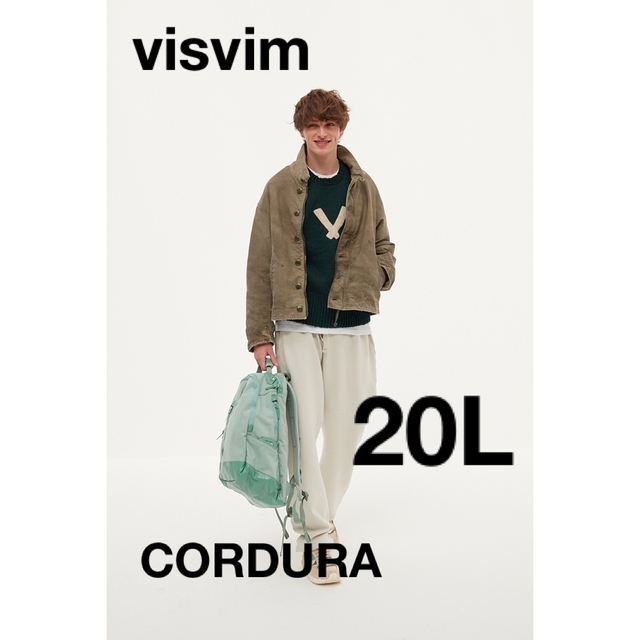 22-23AW visvim CORDURA 20L LT.GREEN新品未使用