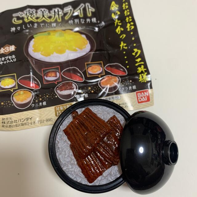 BANDAI(バンダイ)のご褒美丼ライト ハンドメイドのおもちゃ(ミニチュア)の商品写真