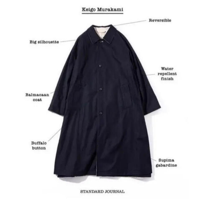 定価6万円】blurhms(ブラームス)リバーシブルコート お得に買い物