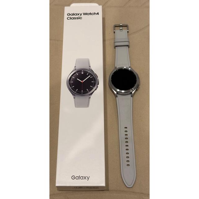 Galaxy(ギャラクシー)のGalaxy Watch4 Classic シルバー 46mm メンズの時計(腕時計(デジタル))の商品写真