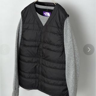 ノースフェイス(THE NORTH FACE) ダウンベスト(メンズ)(ブラック/黒色 ...