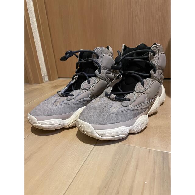 メンズ希少☆ アディダス Yeezy 500 High "Mist Stone"