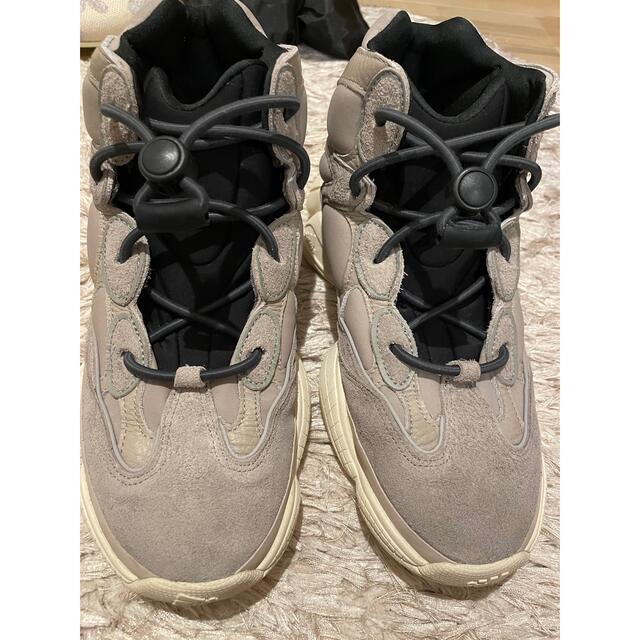 希少☆ アディダス Yeezy 500 High "Mist Stone"