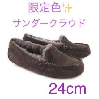 アグ(UGG)の新作 ウォータープルーフ UGG アンスレー サンダークラウド US7(スリッポン/モカシン)