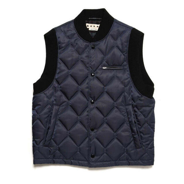 新品登場 Marni - MARNI nylon quilted vest 21aw ダウンベスト