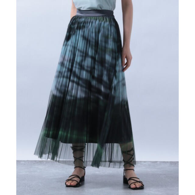HARE(ハレ)のHARE ランドスケープガラスカート レディースのスカート(ロングスカート)の商品写真
